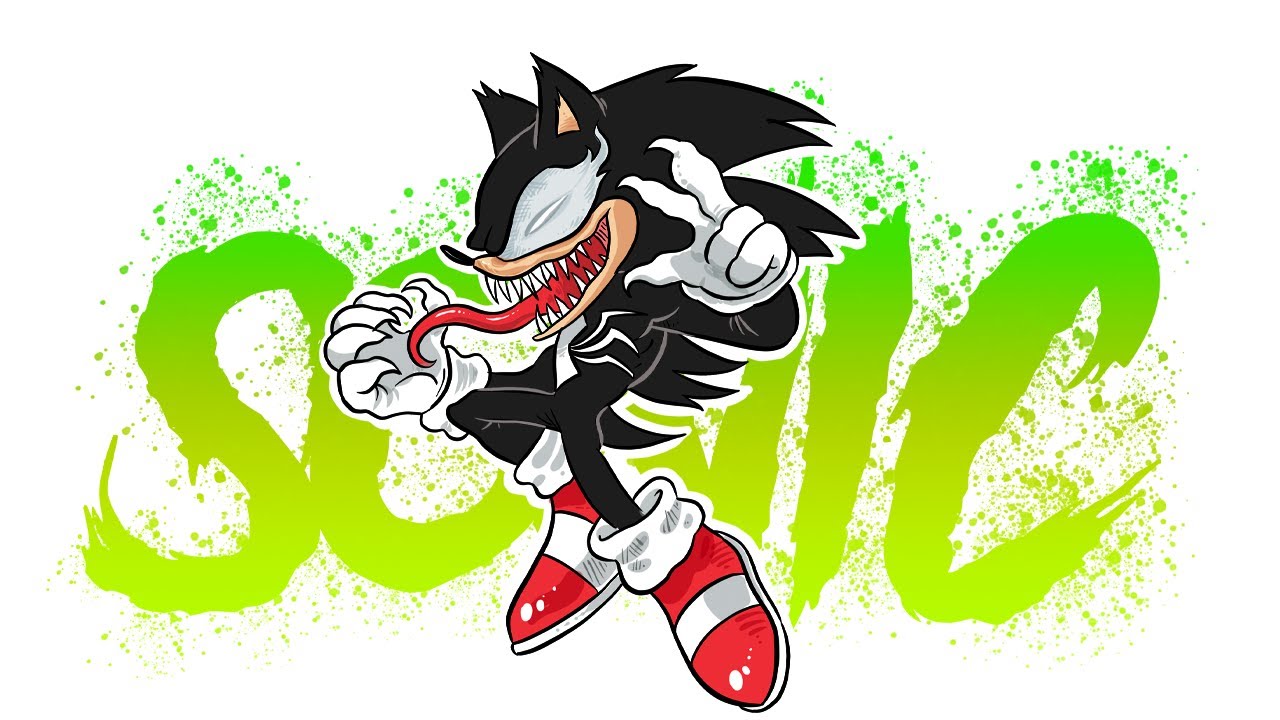 HOW TO DRAW SONIC EXE - MyHobbyClass.com - Learn Drawing, Painting and