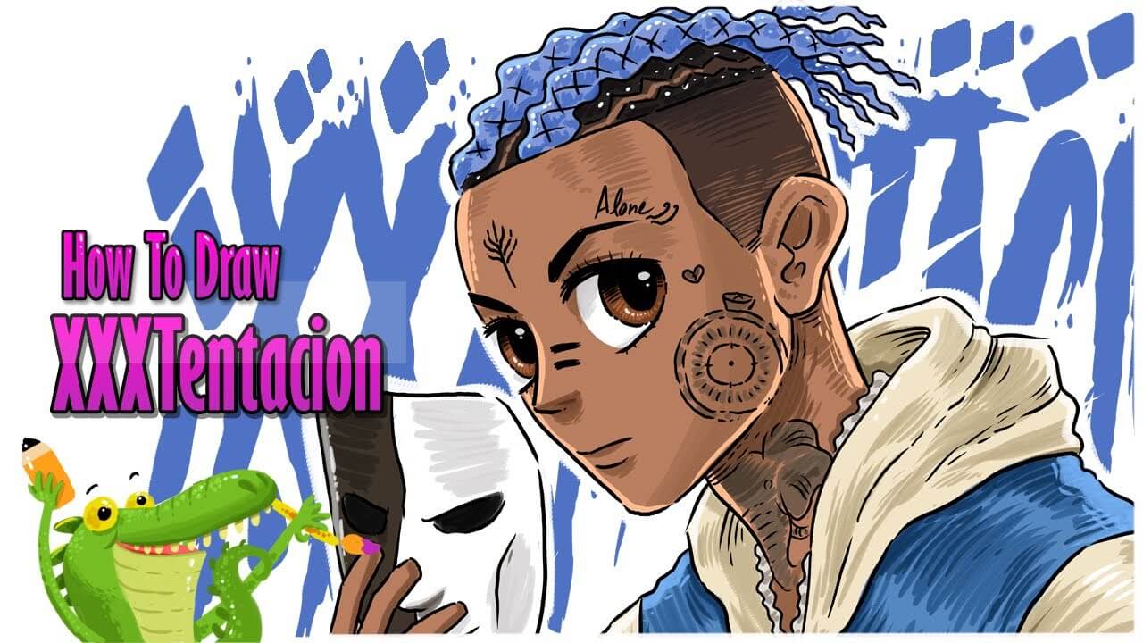 How to draw XXXTentacion Anime Version - MyHobbyClass.com - Learn