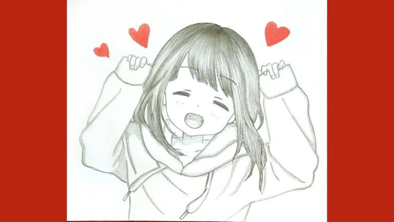 How to draw a cute girl ,so lovely,   step by step, Sony Drawing tutorial