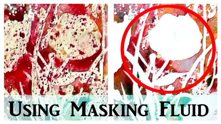 Masking Fluid Tutorial How To Use Masking Fluid For Watercolour
