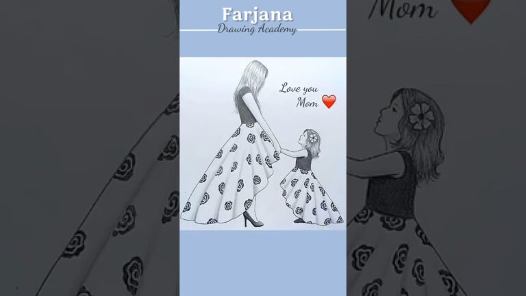 Mothers Day Drawing Shorts
