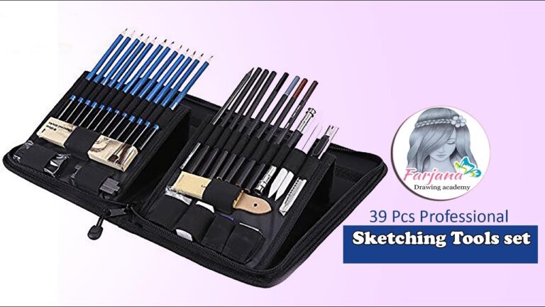 Sketching Tools 39 Pcs Professional Sketching Tools set