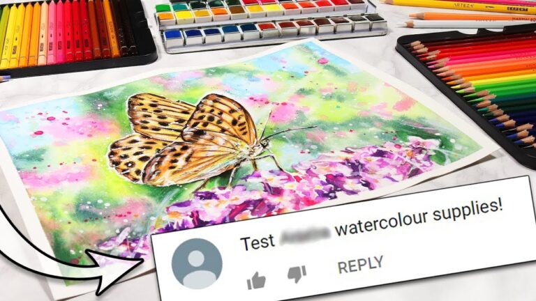 Testing the MOST REQUESTED Watercolour Supplies