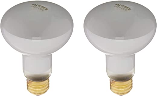 flukers basking spotlight bulbs for reptiles 2 pack