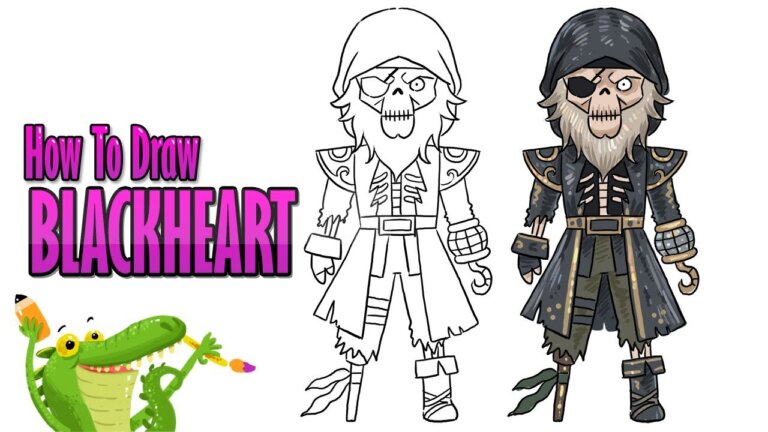 how to draw blackheart max easy | fortnite season 8 drawing tutorial