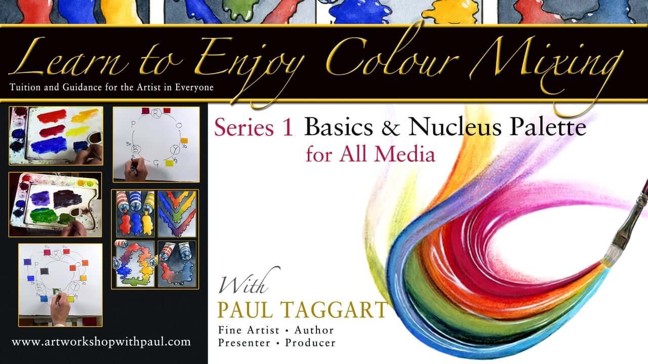 series from 1 per video series 1 learn to enjoy colour mixing for all media with paul taggart