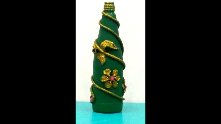 shilpkarm seal design on waste bottle easy diy for glass bottle best out of waste
