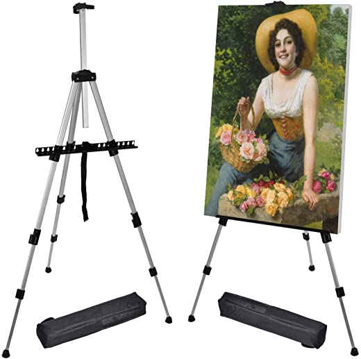 t sign 66 inch artist easel stand upgrade art paint easle aluminum metal